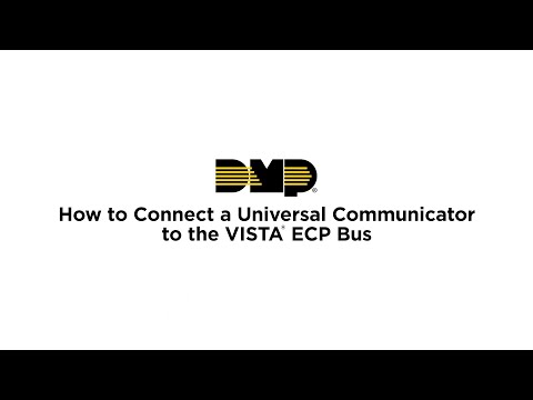 How to Connect a Universal Communicator to the VISTA® ECP Bus