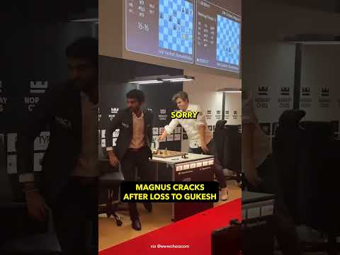 Magnus Cracks After Loss To Gukesh