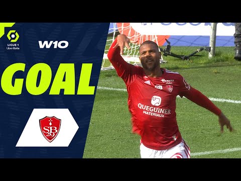 Goal Steve MOUNIE (43' - SB29) STADE BRESTOIS 29 - PARIS SAINT-GERMAIN (2-3) 23/24