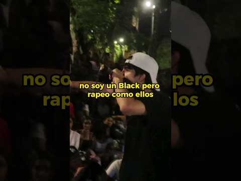 "Rapeo como ellos🎤" Lil White #rap #fmscolombia #freestyle #freestylerap #short #fyp #redbullbatalla