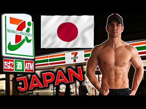 What I Eat in JAPAN to Stay Shredded 🇯🇵 LOW Calorie HIGH Protein JAPANESE 7-11 Foods