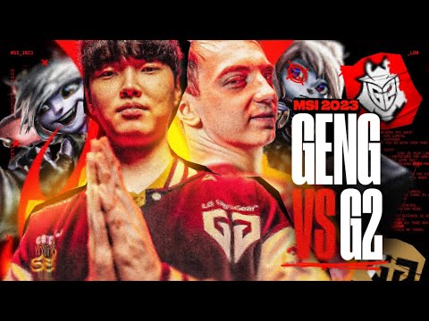 G2 VS GENG MSI BEST OF 5'S BEGIN - CAEDREL