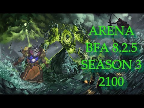 OP! 2100 destruction warlock (destro lock) - holy priest arena pvp BFA 8.2.5 S3 verminosis duelist