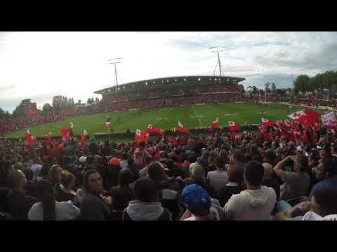 Mate Ma’a Tonga fans breakout in Tongan Hymn TONvsNZL (RLWC2017)