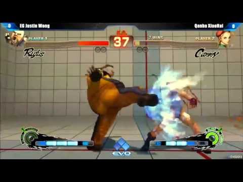 EVO 2013 - EG Justin Wong (Rufus) vs Qanba XiaoHai (Cammy) - SSF4 AE
