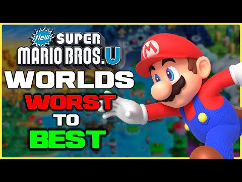 Ranking Every World in New Super Mario Bros. U
