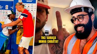 ZÉ FELIPE DETONA VINI JR APÓS A ELIMINAÇÃO