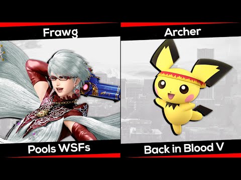 Frawg (Bayonetta) vs. Archer (Pichu, Joker) - Back in Blood V - SSBU Pools WSFs