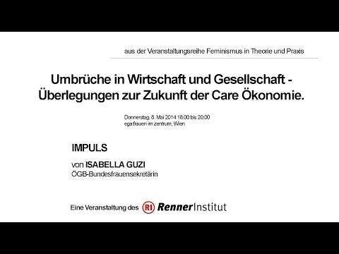 Isabella Guzi: Umbrüche in Wirtschaft und Gesellschaft (8.5.2014)