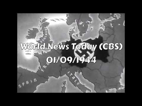 WW2 Radio News: 1944 (Part 1)