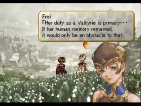 Gandair plays Valkyrie Profile part-113 Water Mirror Cutscene