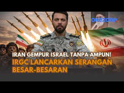 Iran Gempur Israel Tanpa Ampun! IRGC Tembakkan Gelombang Rudal ke-26 dalam Operasi “True Promise 4”