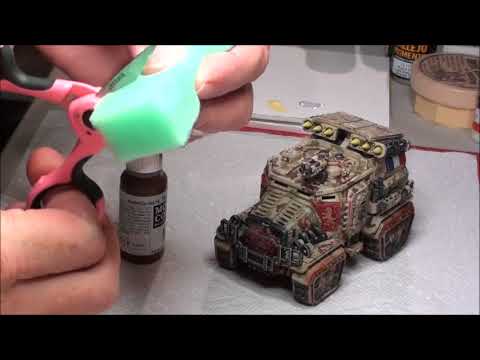 Camo Painting the Taurox Prime - Part 4