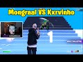 Mongraal VS Kxrvinho 1v1 INSANE Buildfights!