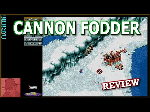 Cannon Fodder - on the SEGA Genesis / Mega Drive - with Commentary !