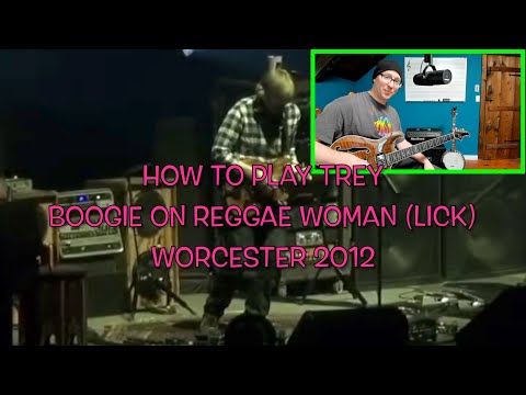 Play Like Trey "Boogie On Reggae Woman" Lick Worcester 2012 4K