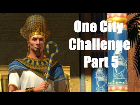 Let's Play Civilization 5 Egypt One City Challenge Ep5