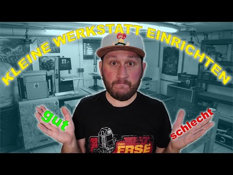 Kleine Werkstatt einrichten, meine Erfahrungen für dich | Tab