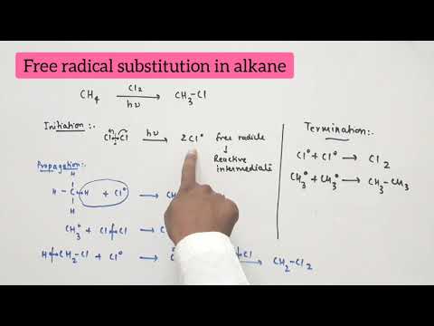class 11+12 ||Free radical substitution in alkane|| NEET-JEE|| NCERT QUESTIONS ||