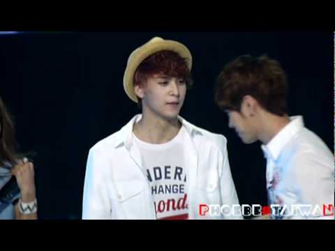 110807 Beast+4Minute+G.na - Fly So High in Inkigayo