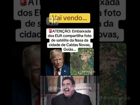 A verdade por trás da foto de satélite de Caldas Novas 🇧🇷🛰️