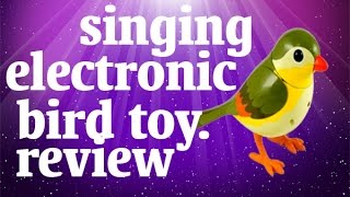 Singing Bird Toy BirdsWorld 20 Cool Songs Complete Review