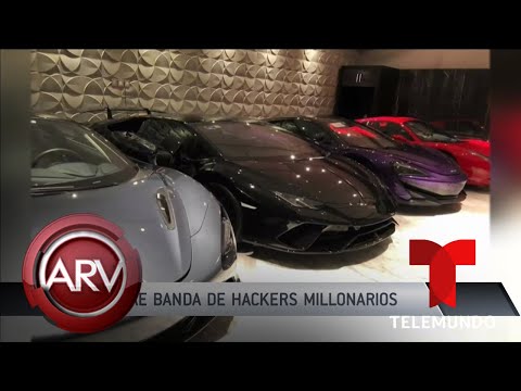 Atrapan a banda de hackers que vivían como millonarios | Al Rojo Vivo | Telemundo
