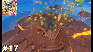 火山からクリボーが噴火する【マリオパーティジャンボリー】#17