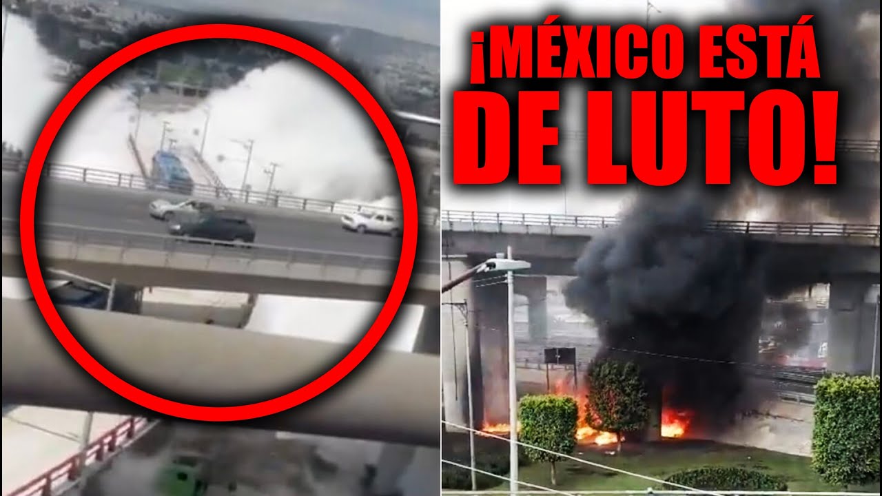 Revelan EL PRIMER VIDEO de LA EXPLOSIÓN de PIPA en PUENTE de LA CONCORDIA, MÉXICO!