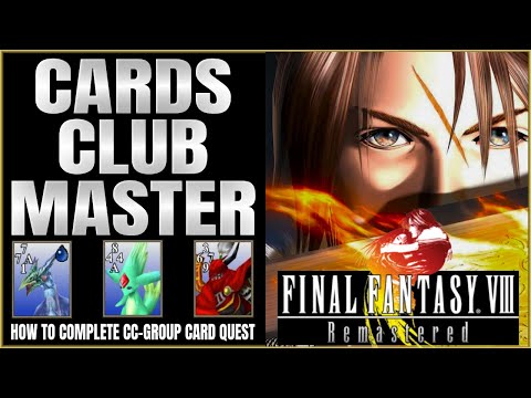 Final Fantasy 8 Remastered | Cards Club Master Trophy Guide