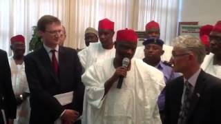 preview picture of video 'DFID Secretary General on official visit to His Excellency  Governor Rabi'u Musa Kwankwaso in gov...'