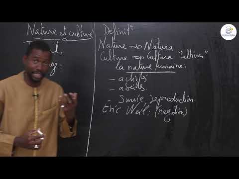 Cours - Terminale - Philosophie : Nature et Culture / M. Kanté