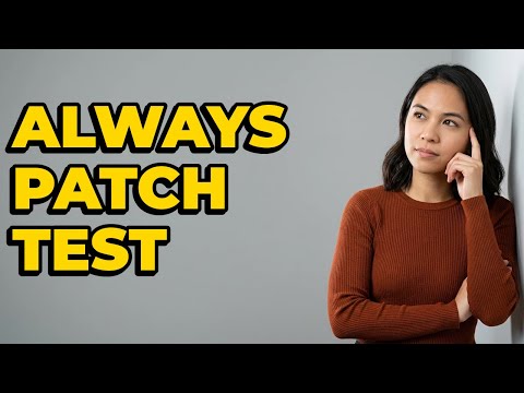 Is Patch Testing Necessary For All New Products?