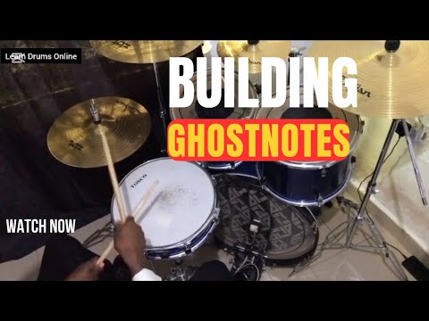 This Groove will help you Build Ghostnotes Faster and Quickly - DRUM LESSON.