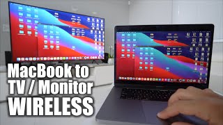 How to Connect MacBook Air/Pro to TV or Monitor WIRELESSLY