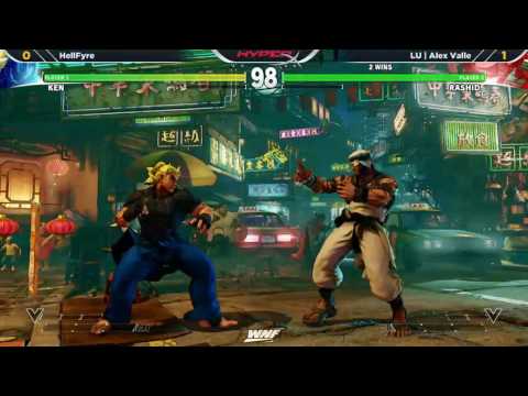 WNF 2.2 SFV - HellFyre (Ken) vs LU | Alex Valle (Rashid)