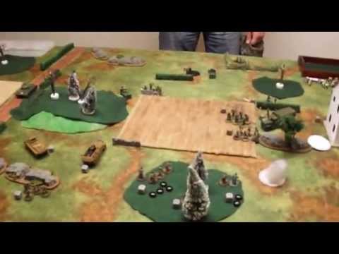 Bolt Action battle report #18 German vs United States