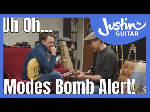 A Modes Bomb Accidentally Drops On Lee! :) Does he survive? :) Guitar Lesson