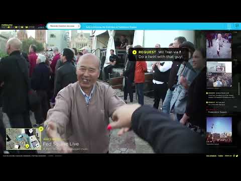 Still frame from Melbourne Remote Control Tourist (Tourism Victoria (Visit Melbourne), 2013)