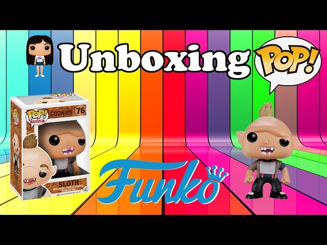 Vídeo relacionado con Funko Pop! Movies: The Goonies-Sloth Vinyl - Figura de Vinilo Coleccionable - Idea de Regalo- Mercancia Oficial - Juguetes para Niños y Adultos - Movies Fans - Muñeco para Coleccionistas