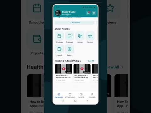How to use Daktar App for Doctors