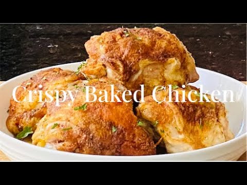You Never Had Baked Chicken This Crispy Before! | Crispy Baked Chicken Recipe