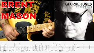 Video thumbnail for Brent Mason Solo - George Jones - Real Deal (Country Guitar TABS) by Levi Clay