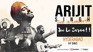 Arijit Singh Concert | Crowd Vibing To Jee Le Zara | Dec 7th Hyderabad 2024 #trending #shortsfeed