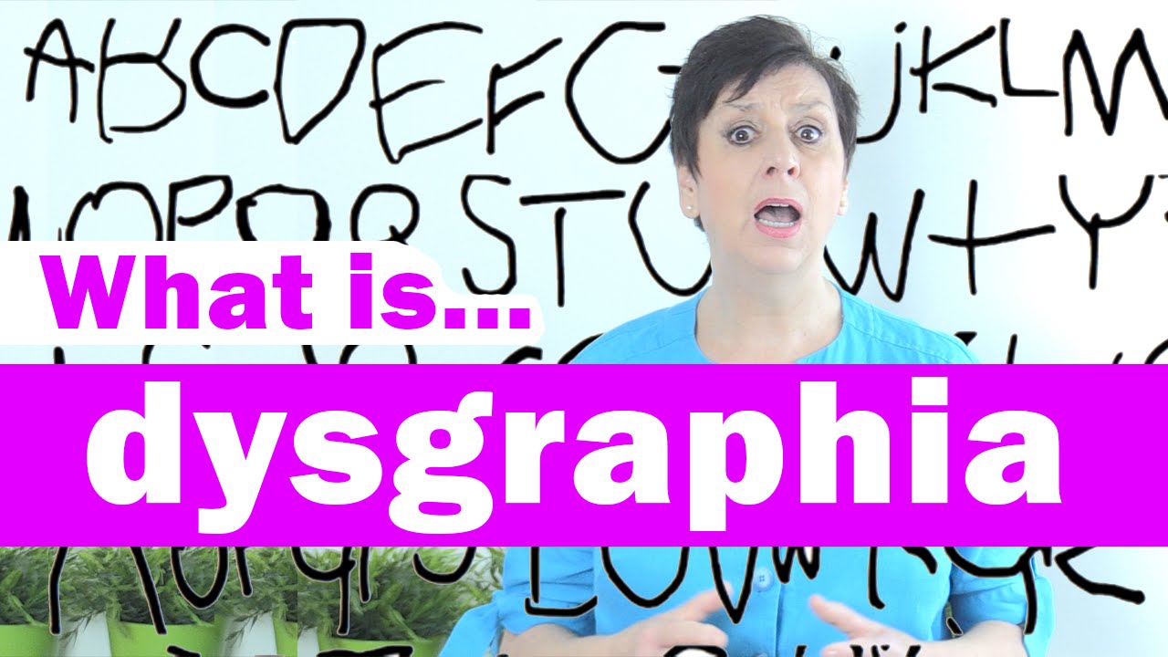 What is Dysgraphia? Not just a Handwriting problem. How you can fix it. - YouTube