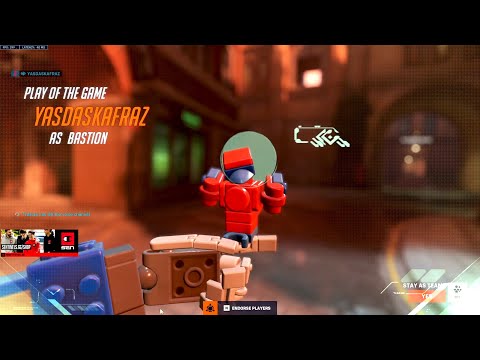 SUREFOUR BASTION AND HANZO GAMEPLAY! POTG! [ OVERWATCH 2 TOP 500 SEASON 4 ]