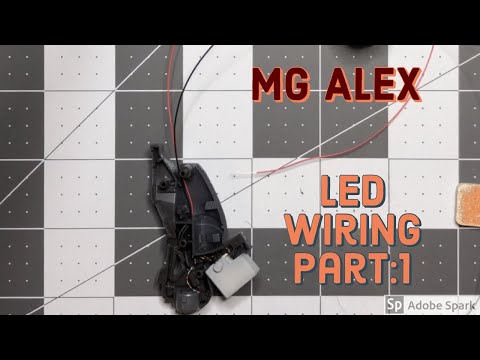 [MG] Rx78 Nt1(Project “Rollout”): Leg wiring part 1