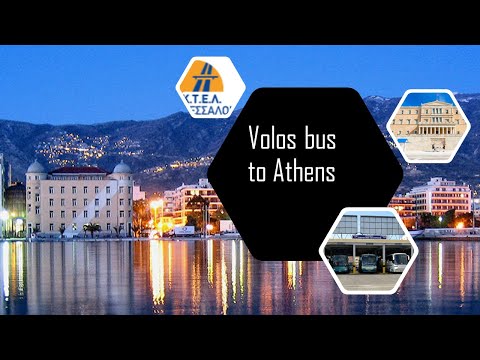 Volos bus to Athens
