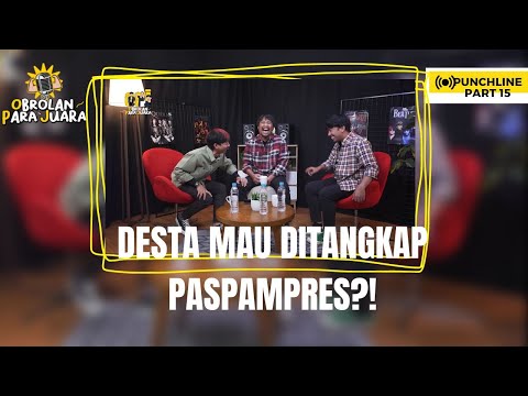 Datang ke Pernikahan Kaesang, Desta Malah Mau ditangkap Paspampres | PUNCHLINE OPJ