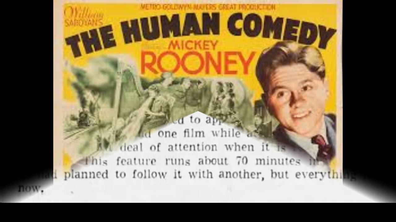 SaroyanOnScreen3 The Human Comedy